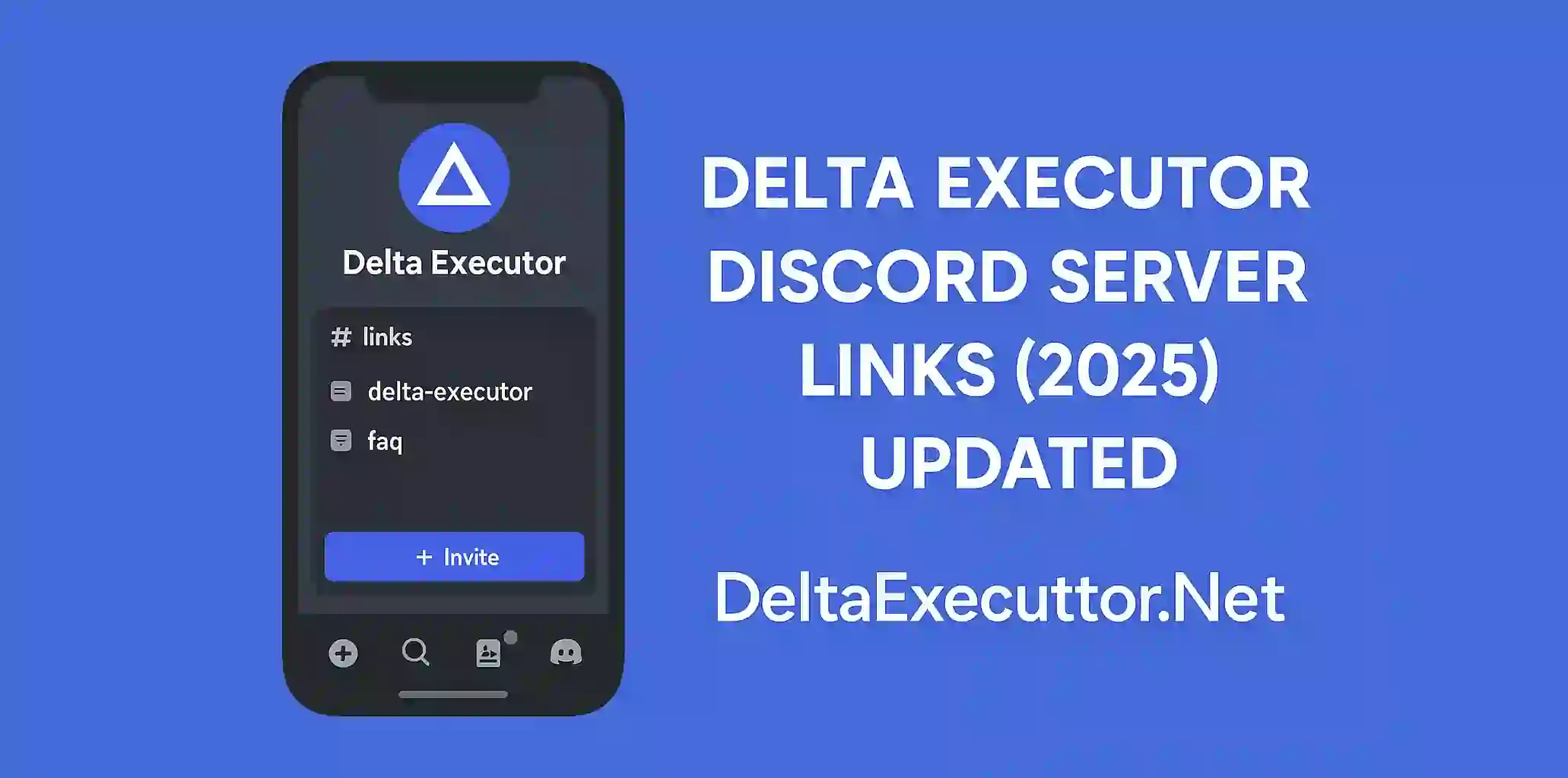 Na-update ang Delta Executor Discord Server Links (2025)